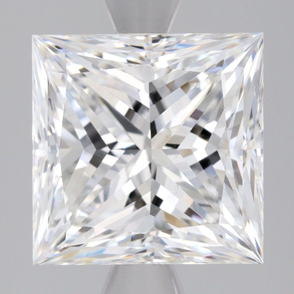 2 Carat Princess Cut Diamond – F VS2 – 2.26ct – 155880