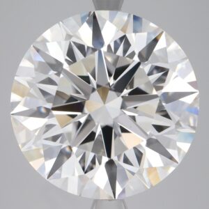 >3 Carat Round Cut Diamond - F VS1 - 6.37ct - 168197 Rothschild Trading