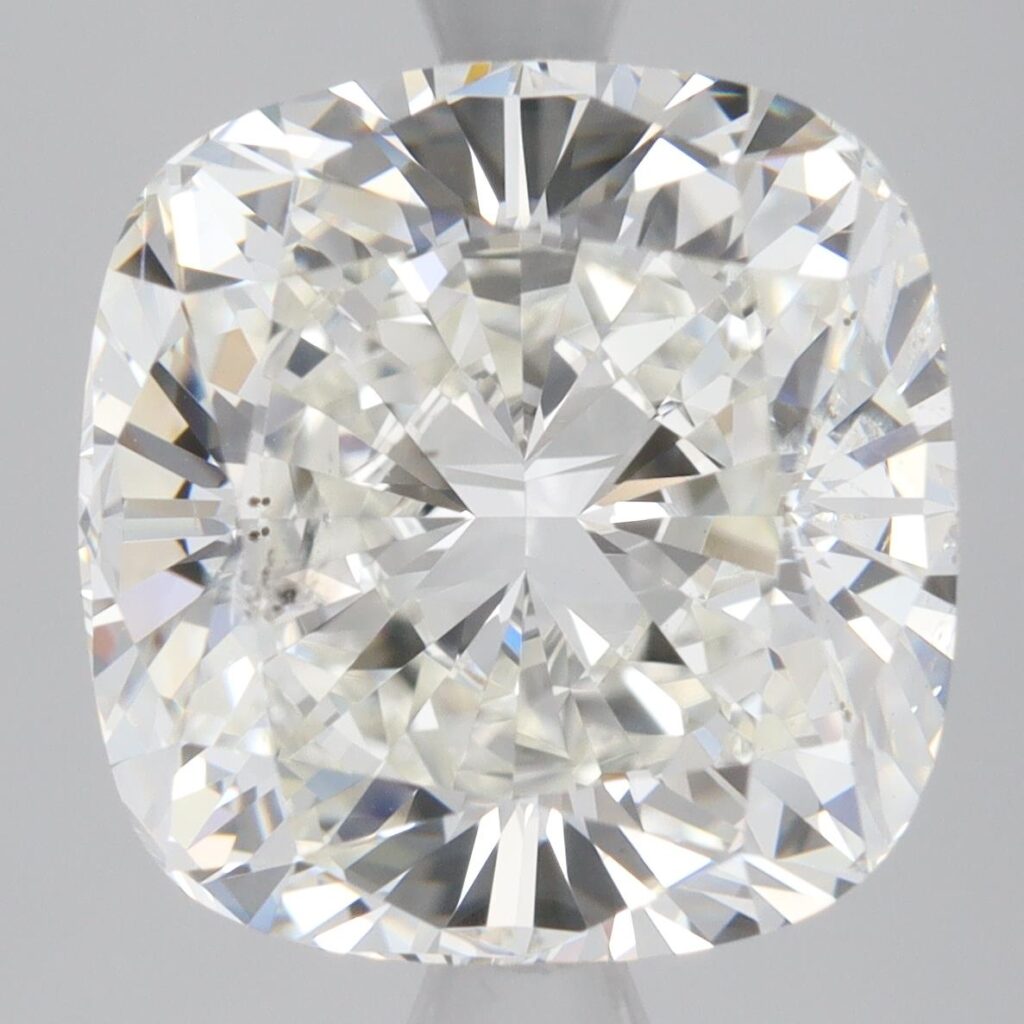 >3 Carat Cushion Cut Diamond – J SI2 – 3.81ct – 235774