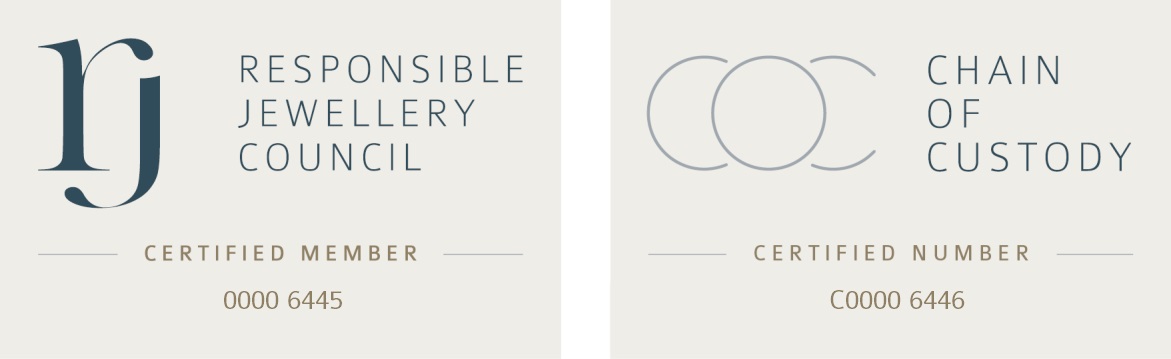 Rothschild Trading's Responsible Jewellery Council Certification Number