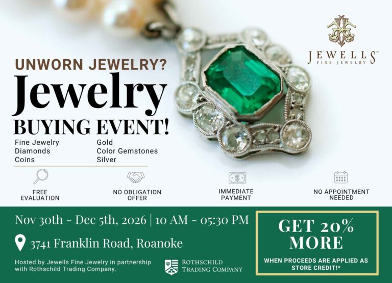 Roanoke Buying Event November 2026