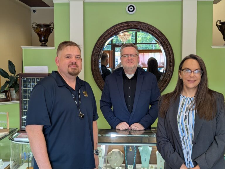 Representatives of Rothschild Trading and Jewells Fine Jewelry at the Roanoke Buying Event 2026