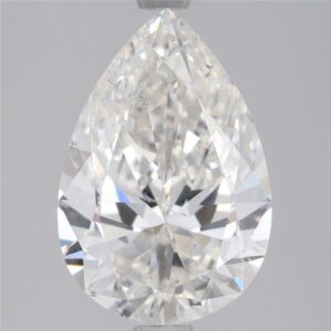 2.01ct Pear Shape Sustainable Diamond - G SI1 - /EX/VG