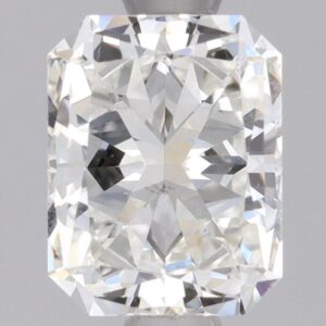 0.91ct Radiant Sustainable Diamond - H SI2 - /VG/VG