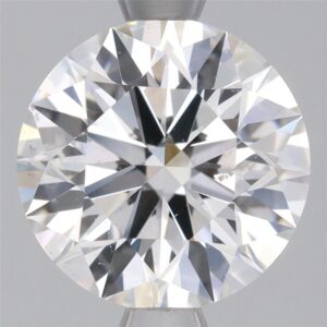 1.66ct Round Sustainable Diamond - F SI1 - EX/EX/EX