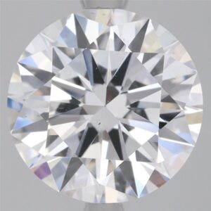 2.39ct Round Sustainable Diamond - D SI1 - EX/EX/VG