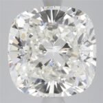 3.81ct Cushion Sustainable Diamond - J SI2 - /EX/EX