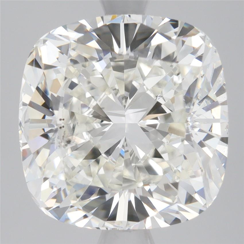 3.81ct Cushion Sustainable Diamond - J SI2 - /EX/EX