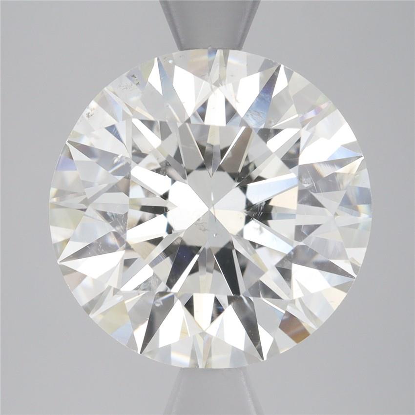 3.57ct Round Sustainable Diamond - I SI2 - EX/EX/EX
