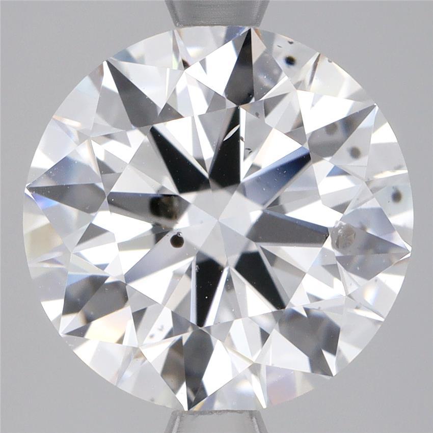 2.51ct Round Sustainable Diamond - D SI1 - EX/EX/EX