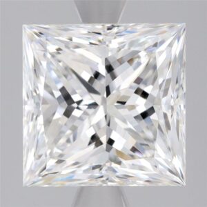2.26ct Princess Sustainable Diamond - F VS2 - /VG/VG